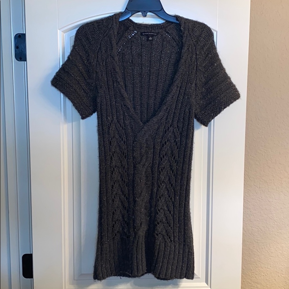 Banana Republic sweater dress gray size small